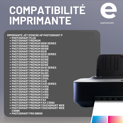 Pack 4 Cartouches compatibles HP 364XL